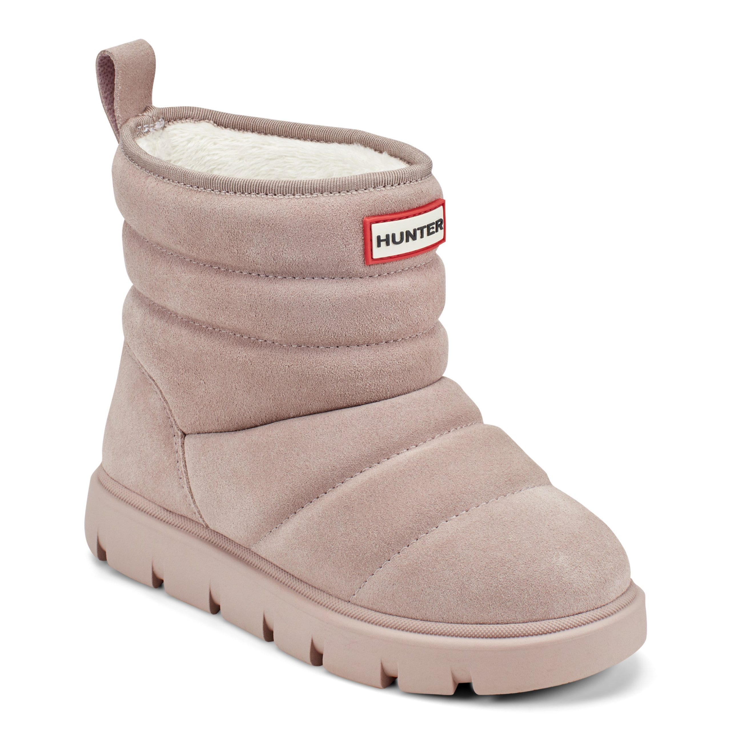 Big Kids Cuddle Lug Sole Insulated Waterproof Snow Booties - Image 2