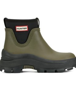 Women's Eloise Lug Sole Waterproof Neoprene Rain Booties