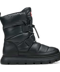 Women's Moon Lug Sole Insulated Waterproof Snow Booties