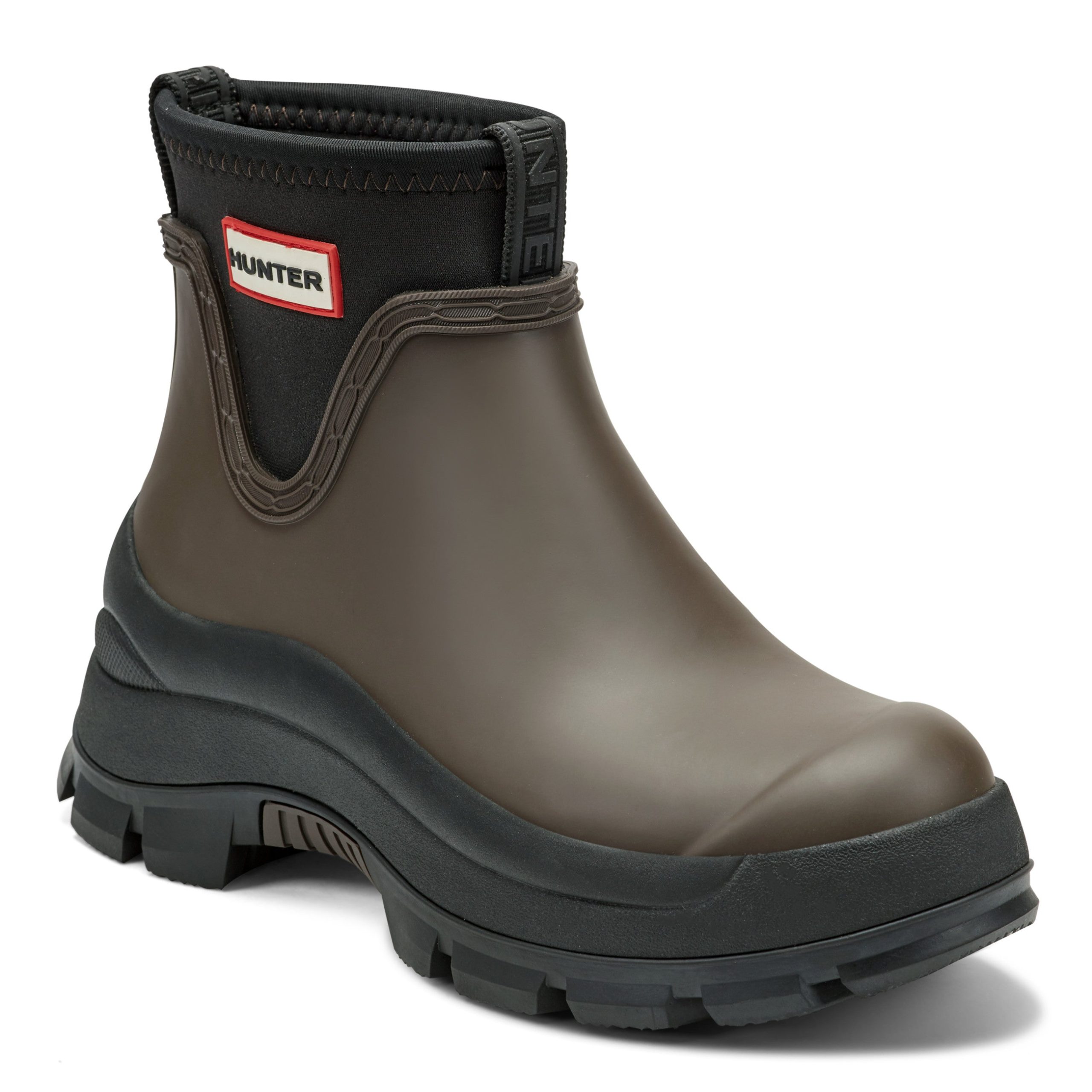 Women's Eloise Lug Sole Waterproof Neoprene Rain Booties - Image 2