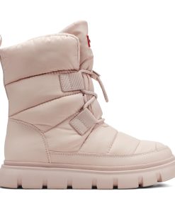 Women's Moon Lug Sole Insulated Waterproof Snow Booties