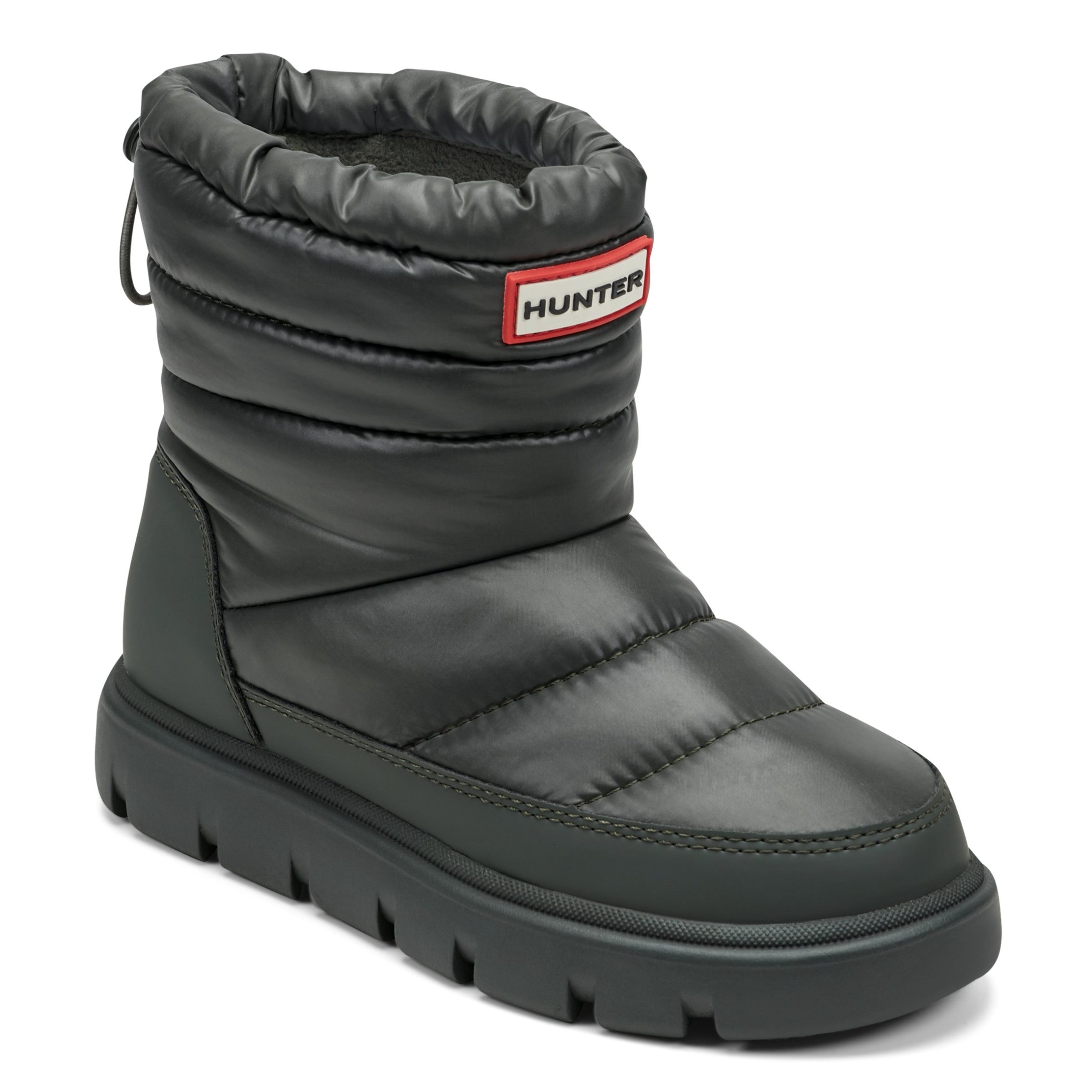 Big Kids Cuddle Lug Sole Insulated Waterproof Snow Booties - Image 2