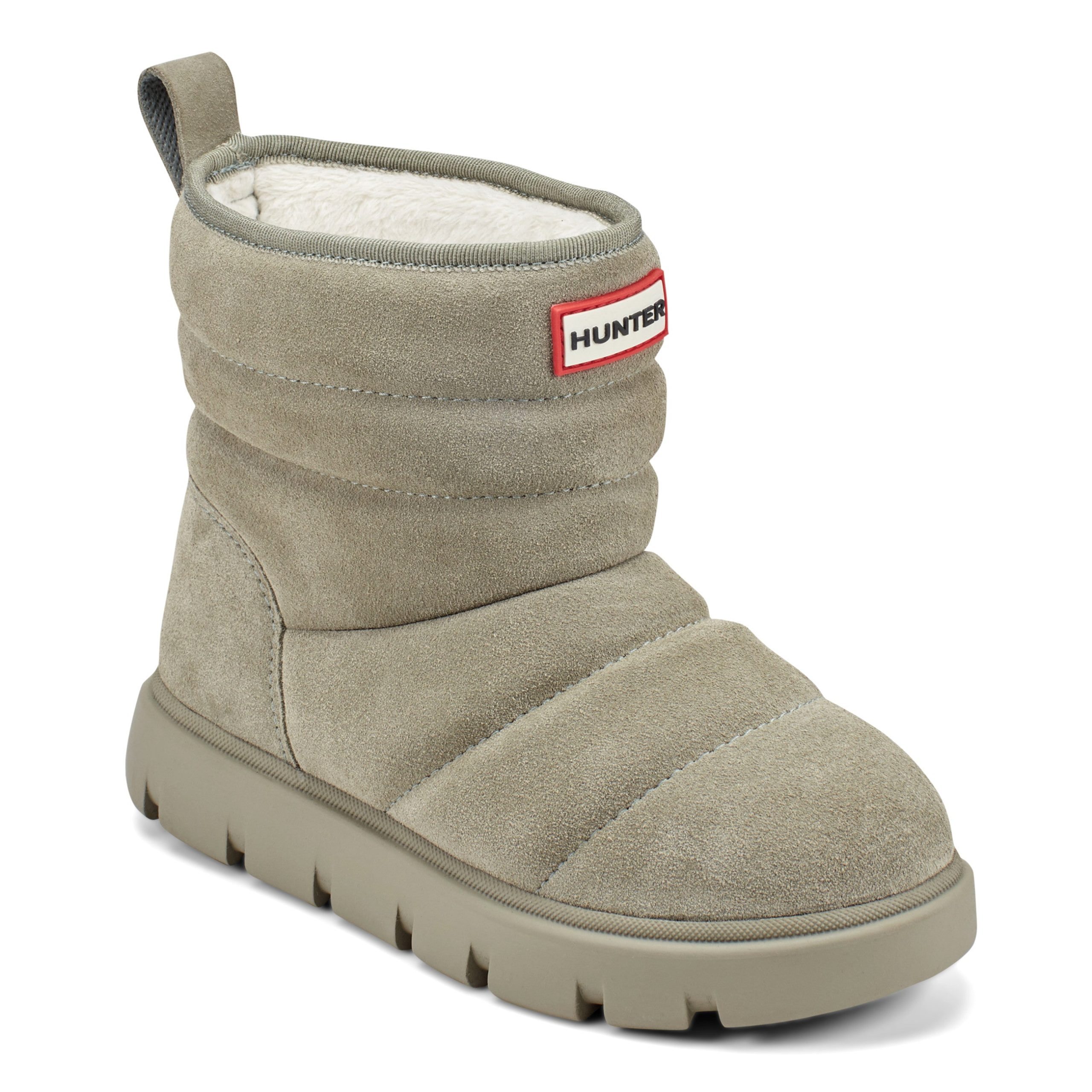 Big Kids Cuddle Lug Sole Insulated Waterproof Snow Booties - Image 2