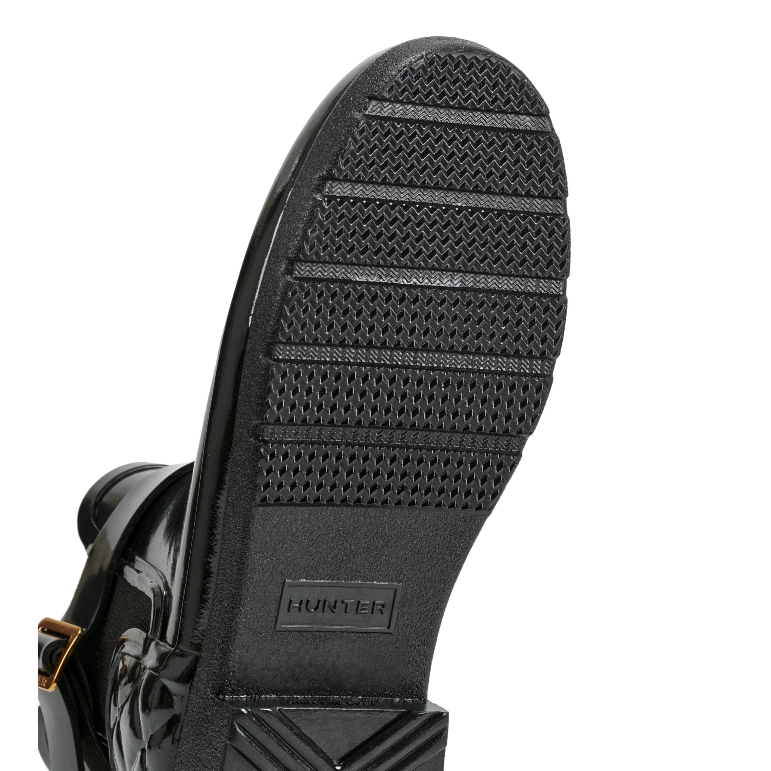 Women's Quilted Gloss Refined Slim Fit Chelsea Boots - Image 3